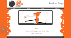 Desktop Screenshot of loosecannonstudio.com